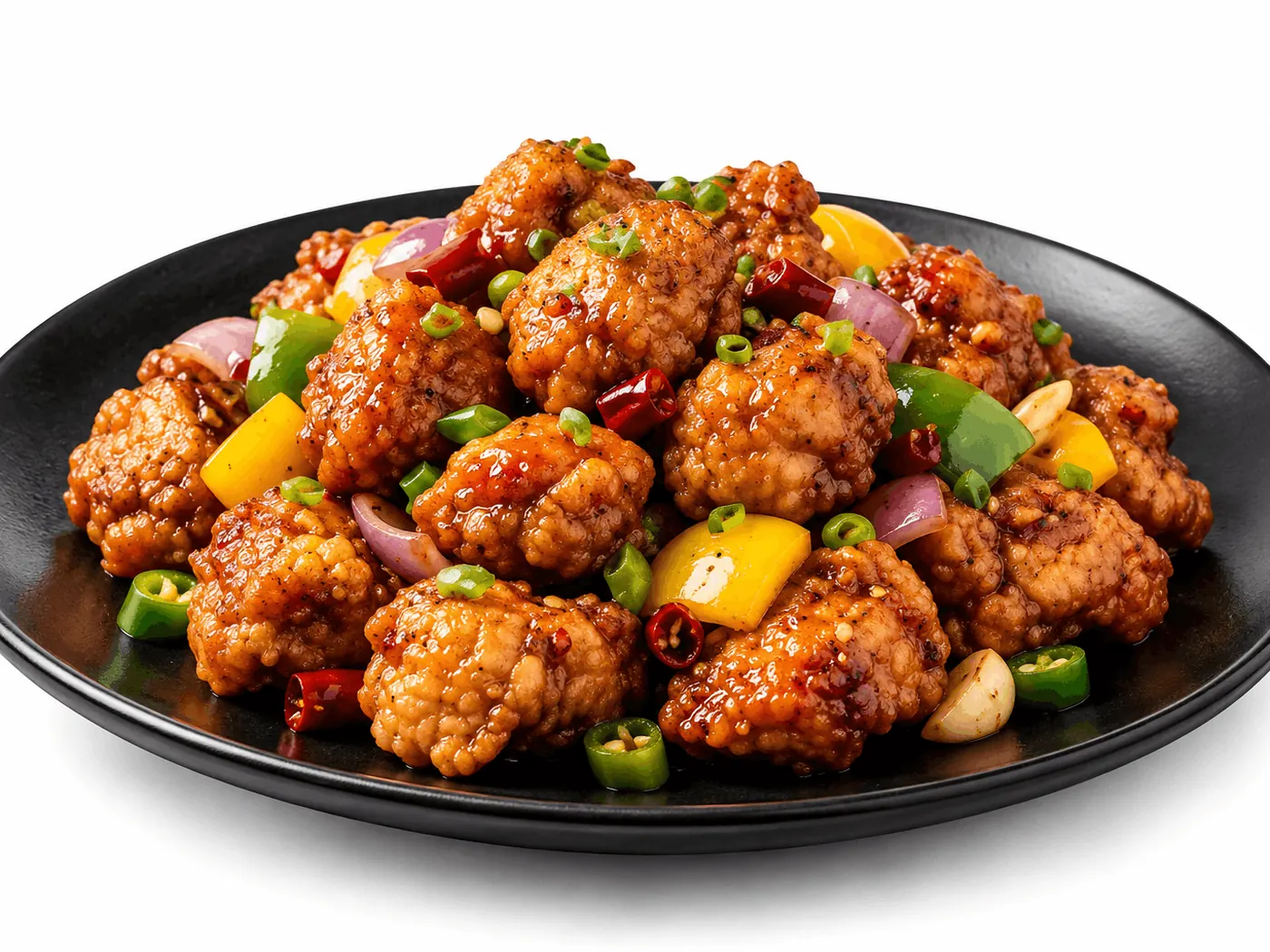 Beijing chicken dry at King Chef Restaurant Dubai
